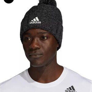 Adidas Recon III Ballie Marled Pom Beanie Unisex One Size Gray